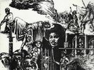 LP Black Uhuru showcase, 1979 Roots Reggae  on JA Original Taxi