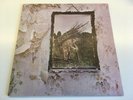Led Zeppelin 4 IV 1972 1st Green/Orange Transitional Vinyl LP STUNNING MINT