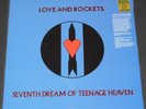 LOVE AND ROCKETS seventh dream USA LP new BLUE VINYL limited #0830/1500 bauhaus