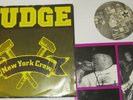 Judge New York Crew 7” 2nd Revelation press 1989 purple insert Hardcore sXe NYHC