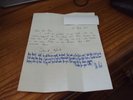 JOHN PEEL - HANDWRITTEN LETTER - THE WAY WE LIVE - A CANDLE FOR JUDITH 1997 - NM