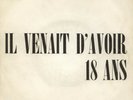 Dalida - Il venait d'avoir 18 ans + 1 (45t promo)