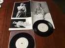 DAVID BOWIE RARE STUDIO OUTTAKES POSTER AND 2 WHITE LABEL 7s 1986 MW I-IV NM £40