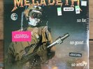 SEALED  MEGADETH So Far So Good So What LP 1988 RARE METAL Hype Sticker VINYL