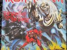 IRON MAIDEN - THE NUMBER OF THE BEAST - VINYL LP 1982 MADE IN GERMANY EX+/EX+