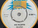 THE JAY BOYS Jack The Ripper Dont Let Me Down HARRY J HJ6607 1970 EX B&C Matrix