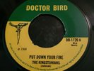 The kingstonians put down your fire LISTEN  Ultra rare