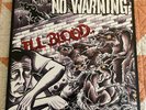 No Warning vinyl hardcore  ill blood Yellow 2012 tenth anniversary 300 limited