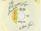 Northern Soul 45 - Barbara Lynn - You'll Lose A Good Thing - Jamie - autograph