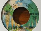 LINDA JONES MY HEART NEEDS A BREAK / HYPNOTIZED WARNER BROS 45 NORTHERN SOUL