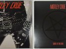 2x LP's MOTLEY CRUE Shout at the Devil & Too Fast For Love