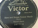 Sousa's Band 78  Stars and Stripes Forever March 1910 Victor 16777 V/V+