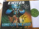 Exciter Long Live the Loud LP Original 1st pressing Combat, razor,voivod,thrash