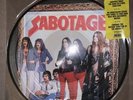 BLACK SABBATH Sabotage Picture Disc LP Earmark 41028 P VG++ Vintage OZZY
