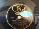 HOT JAZZ Louis Armstrong or Okeh 41538 Lonesome Road/You Can Depend on Me V+