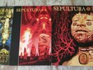Sepultura, 3x Vinyl, Roots, Chaos A. D., TERRITORY