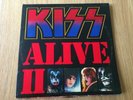 KISS - KISS ALIVE II. 1977 LP RECORD US RELEASE WITH BOOKLET / & MERCH INSERT