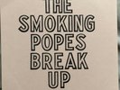 RARE  1992 Smoking Popes “Break Up” 7” Vinyl Record Vintage Chicago Punk