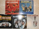 The Four Seasons & Frankie Valli, 5 Vinyl Record Lot, All LP & US 1st Prs Doowop