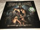 BRAND-NEW CRADLE OF FILTH-HAMMER OF THE WITCHES 2 LP on GREEN VINYL Limited 300