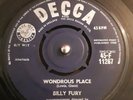 Billy Fury ?– Wondrous Place Vinyl 7