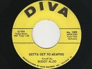 '61 Midwest Rockabilly BUDDY ALDO Gotta Get To Memphis/It's a Lie DIVA M- HEAR