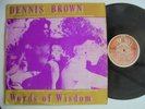 DENNIS BROWN  Words Of Wisdom GIBBS Roots Reggae LP HEAR