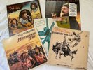 5 Willie Nelson LPs Albums: Honeysuckle Rose-Country Willie-Waylon Jennings