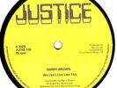 70s 80s Dub Roots Reggae BARRY BROWN live like this Rare 1979 UK 12