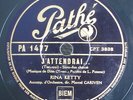 78 RPM RINA KETTY J'attendrai PATHE PA 1477 Soundtrack Das U-Boot