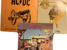 AC/DC -3 Vinyl Records- For Those About/High Voltage/Dirty Deeds Done Dirt Cheap