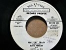 ELVIS  MYSTERY TRAIN/I FORGOT TO REMEMBER on RCA 6357 WHITE LABEL PROMO