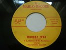 Teen group rocker R&B 45 J.C. Gent and the Keytones Wonder why on Marlo LISTEN