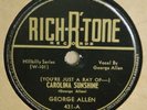 Rich-R-Tone 431 - George Allen - Carolina Sunshine - country early bluegrass 78