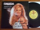 VINYL LP 33T DE DALIDA AMOUREUSE DE LA VIE 1977 DEDICACE AUTOGRAPHE SIGNED MINT
