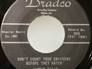 Rockabilly 45 Jimmie Ellis & The Apollos Don't Count Your.. on Dradco HEAR ORION