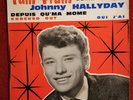 45 TOURS EP  JOHNNY HALLYDAY. TUTTI FRUTTI . 1961