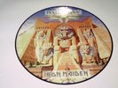 IRON MAIDEN - POWERSLAVE - LP VINYL PICTURE DISC PROMO RARE ALBUM G268