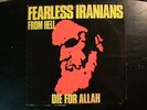 Fearless Iranians From Hell - Die For Allah 1st Press Boner 1987 Hardcore Punk