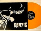 DANZIG - DANZIG LP YELLOW VINYL HARD ROCK PUNK MISFITS