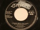 THE WILLOWS Church Bells May Ring/Baby Tell Me LONDON RARE UK R&B DOOWOP 1956