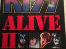 KISS Alive II Double LP Red Wine Vinyl 1977 Casablanca 5004 Good Condition