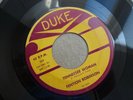 R&B BLUES ROCKER 45 Fention Robinson TENNESSEE WOMAN on DUKE 329 Hear