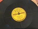 JOHNNY CASH ON SUN LABEL TRAIN OF LOVE RECORD 78 rpm