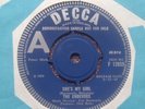 Psych Fuzz Mod dancer THE ENDEVERS She's My Girl/DEMO Decca F 12859 (1968) (NM)