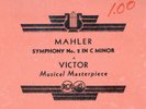 398g4.  Eugene Ormandy - Symphony #2 in C Minor (Mahler) Victor M-256 