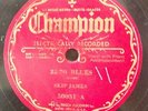 Skip James 1935  22/20 Blues 78 Champion 50031 Reissued Paramount Blues Rare VG-