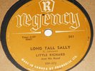 Regency 501 Little Richard Long Tall Sally / Slippin' And Slidin' 78 RPM E- E-