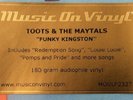Toots and the Maytals - Funky Kingston LP UK Vinyl Album Record - PRESSURE DROP