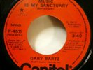 GARY BARTZ 45 Music is my Sanctuary CAPITOL Mono/STEREO promo funk soul Gt 205
